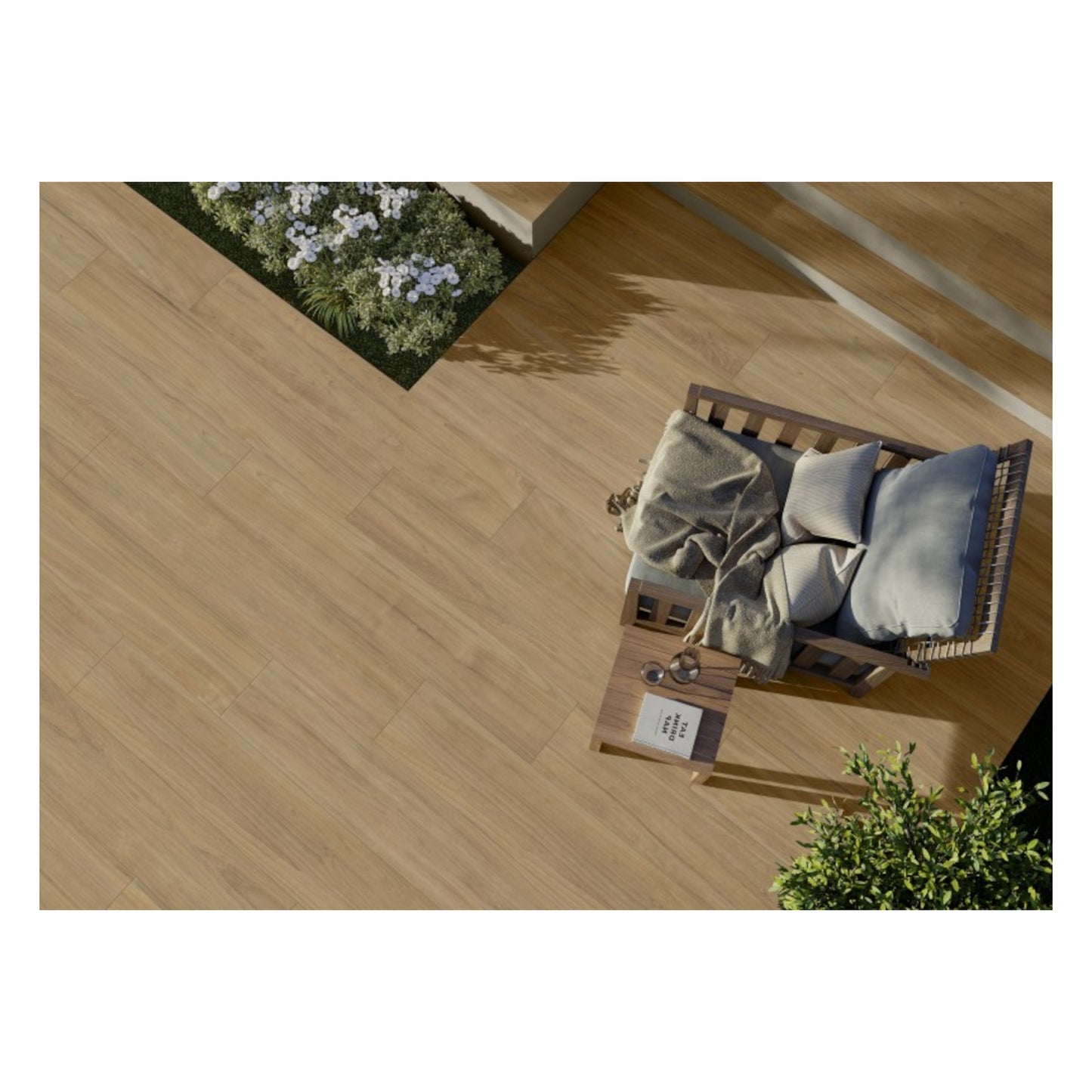 Carrelage Bosco 22,5x119,5 antidérapant